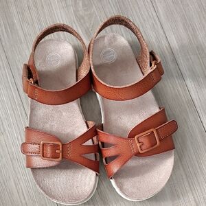 Wonder Nation Tan Kids Sandals